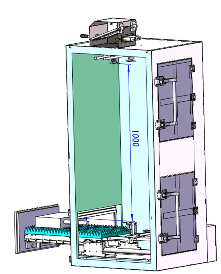 UWB Test Drawer-Type Shielding Box