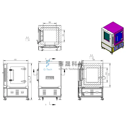 Cabine para teste acústico/caisson acoustique/soundproof box