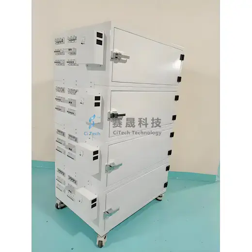 Four independent space shielded cabinet