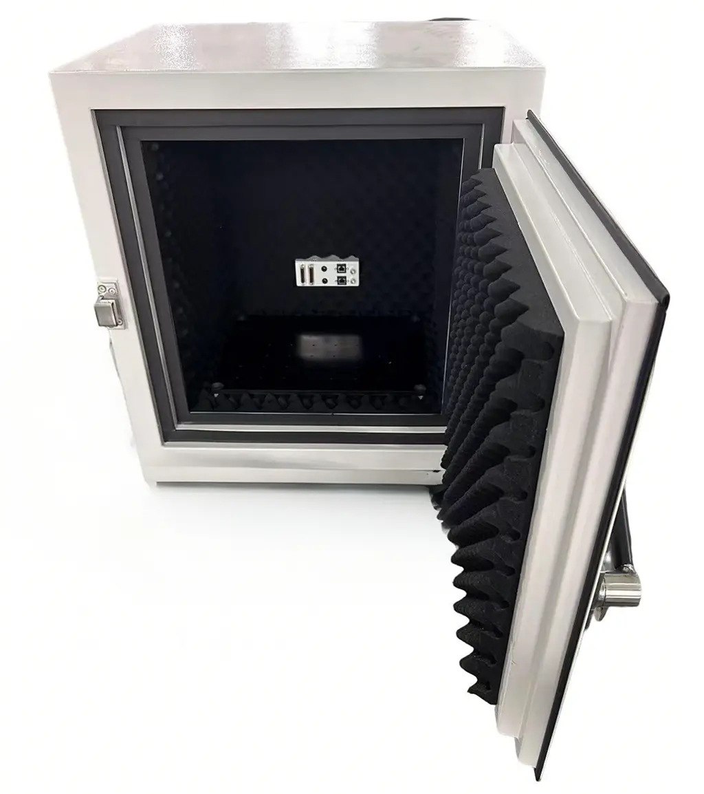 manual Rack style acoustic chamber