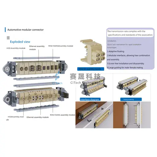 Automotive connector test module