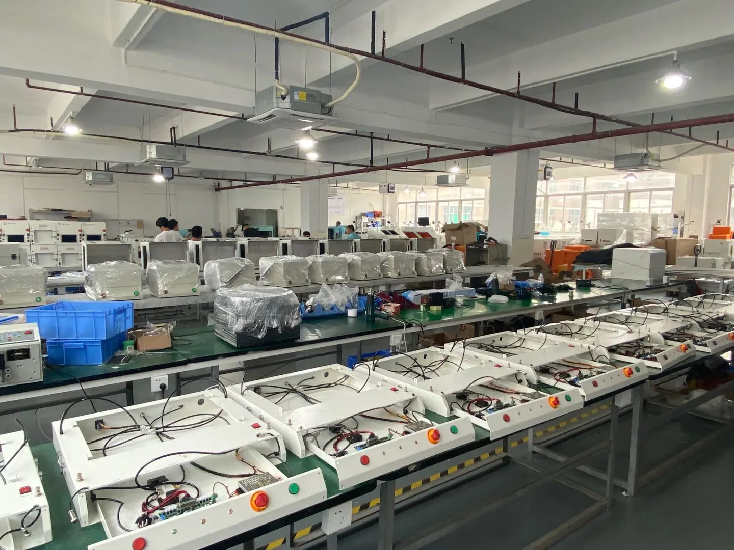 WIFI product semi-automatic test production line-rf shield box