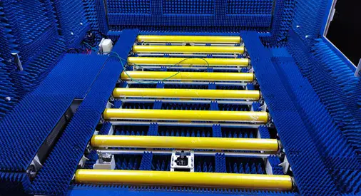A shield box for automated online testing