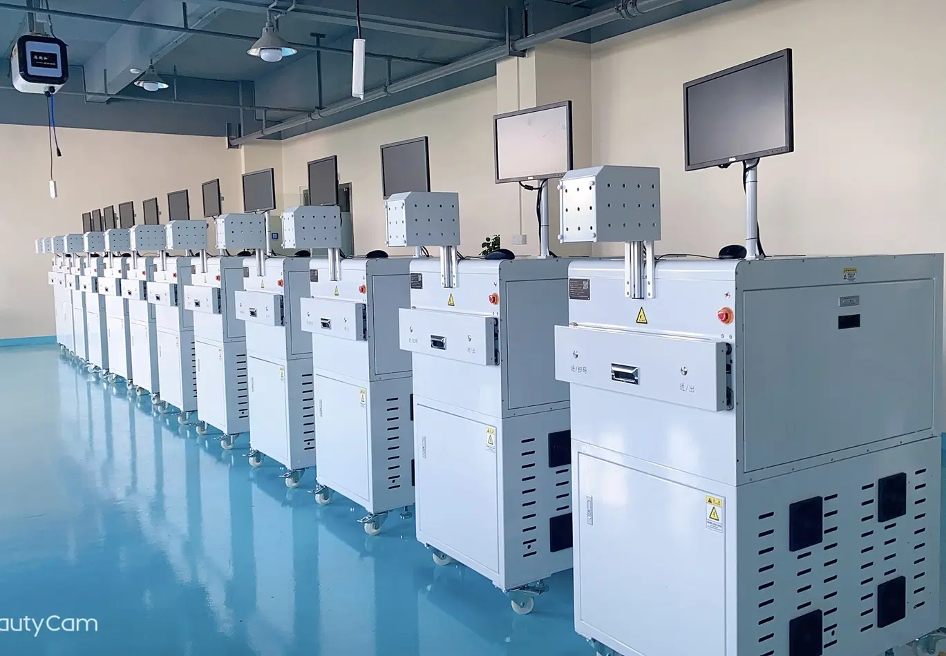 5G production line test reverberation system