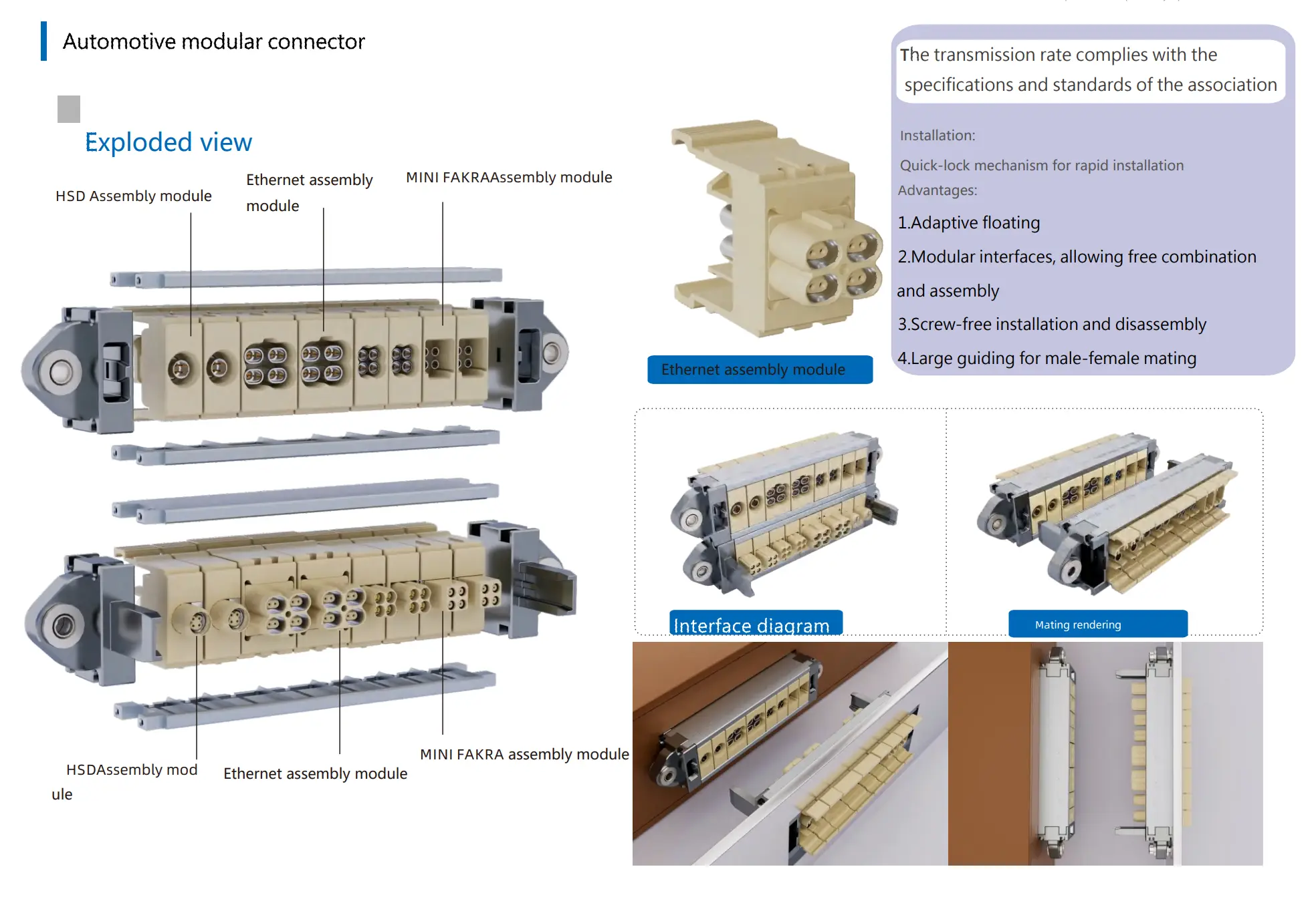 Automotive connector test connectors