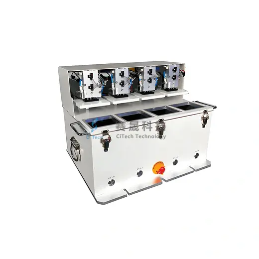 Sliding cover type automatic plate measuring shield box