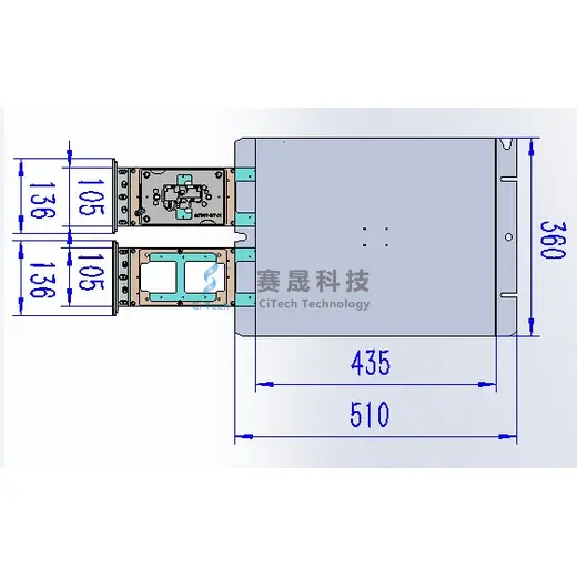 dual drawer shield box