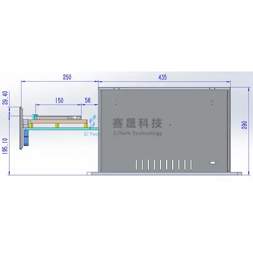 dual drawer shield box