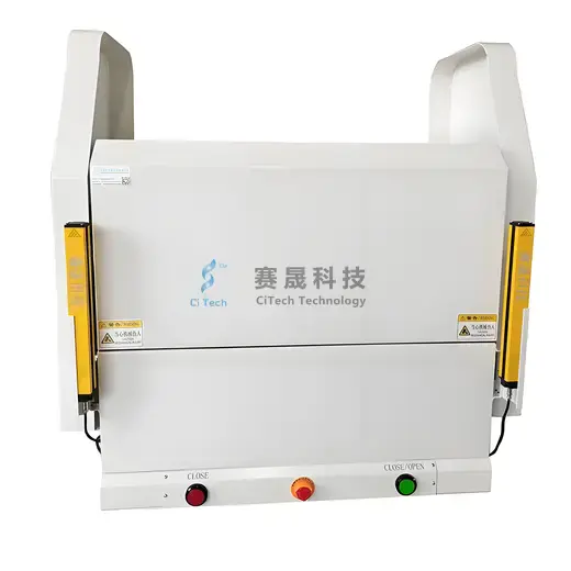 Pneumatic soundproof box