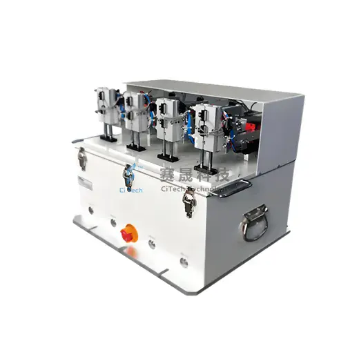 Sliding cover type automatic plate measuring shield box