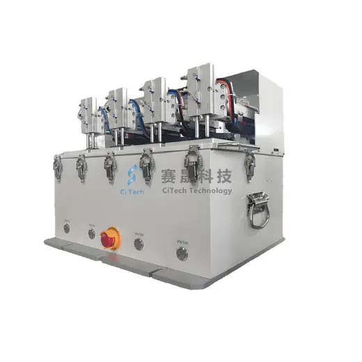 Sliding cover type automatic plate measuring shield box